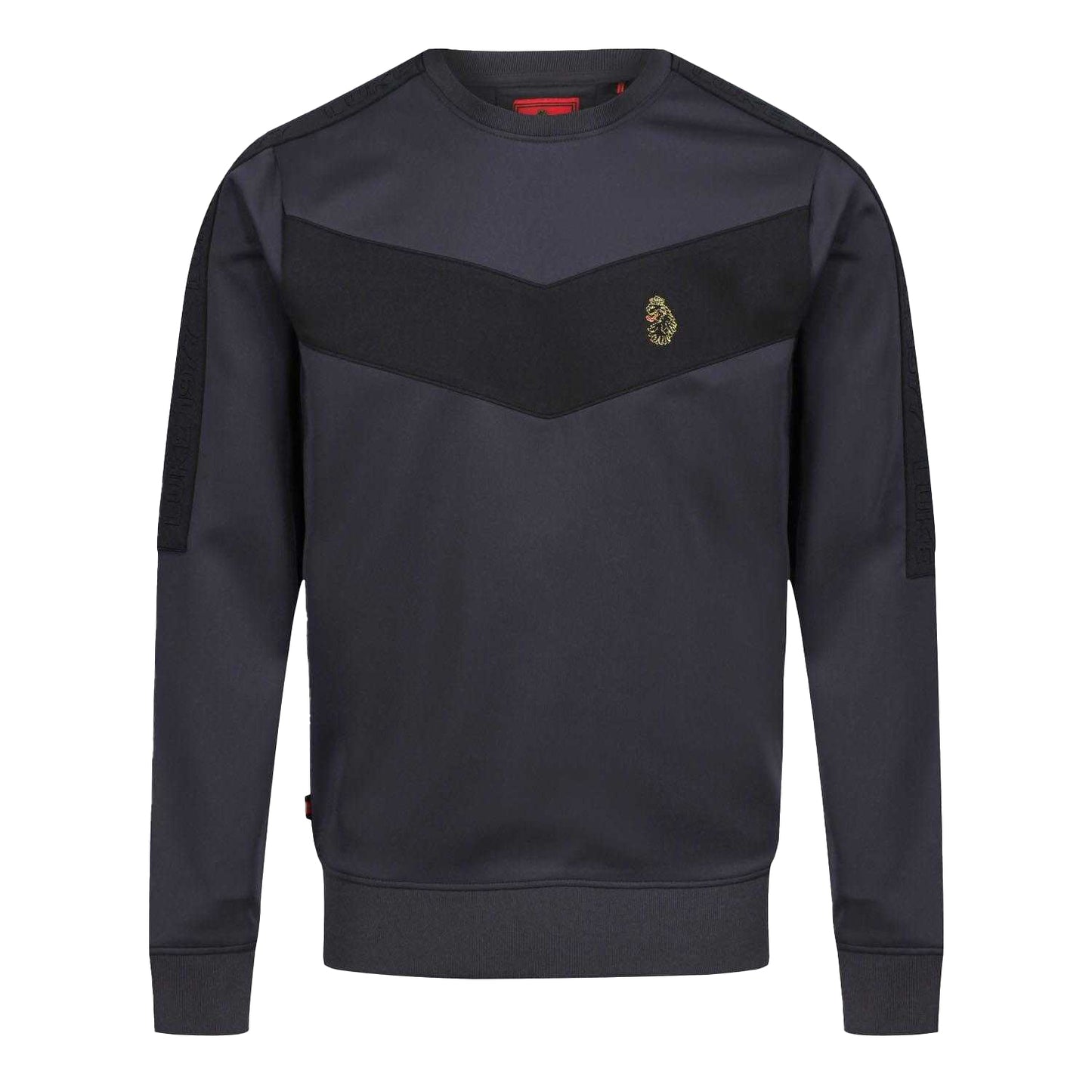 Grey - Front - Luke 1977 Mens Casa Vieja Chevron Sport Sweatshirt