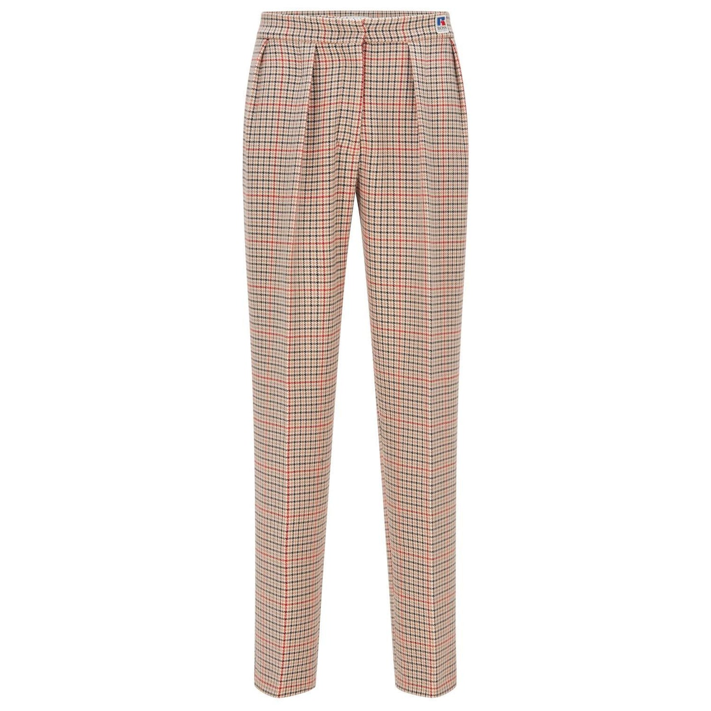 Beige - Front - Boss Womens-Ladies Temira RA Trousers