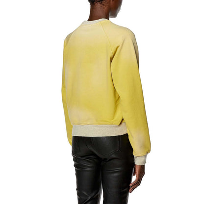 Yellow - Back - Diesel Womens-Ladies F-Thecle Sweatshirt
