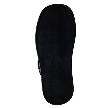 Black - Pack Shot - Boss Womens-Ladies Scarlet Sandals