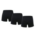 Black-White - Back - Lyle & Scott Mens Nathan Boxer Shorts (Pack of 3)