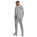 Grey - Back - Lyle & Scott Mens Fly Fleece Tracksuit Bottoms