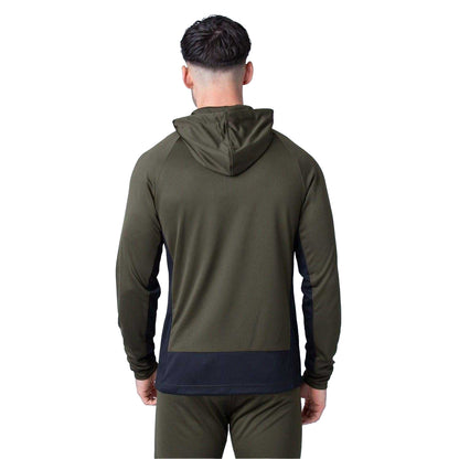 Green - Back - Luke 1977 Mens Key Full Zip Hoodie
