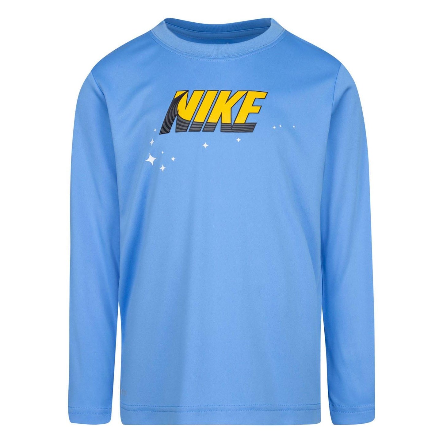 Blue - Front - Nike Childrens-Kids All Day Play Futura Sweatshirt