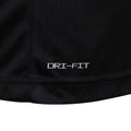 Black - Side - Nike Childrens-Kids Scribble Dri-FIT Logo Long-Sleeved T-Shirt