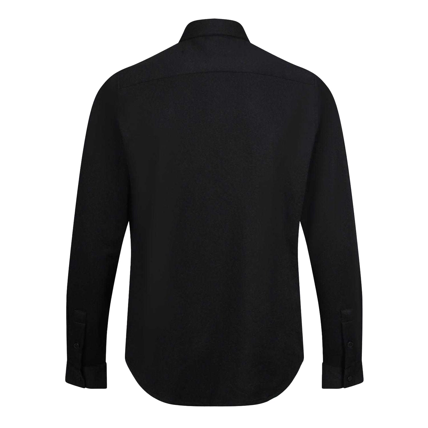 Black - Back - Luke 1977 Mens Bar Fly Patch Pocket Overshirt