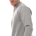 Grey - Side - Modern Amusement Mens The Pier Zip Funnel Neck Sweatshirt