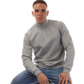 Grey - Lifestyle - Modern Amusement Mens The Pier Zip Funnel Neck Sweatshirt