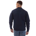 Navy - Back - Modern Amusement Mens The Pier Zip Funnel Neck Sweatshirt