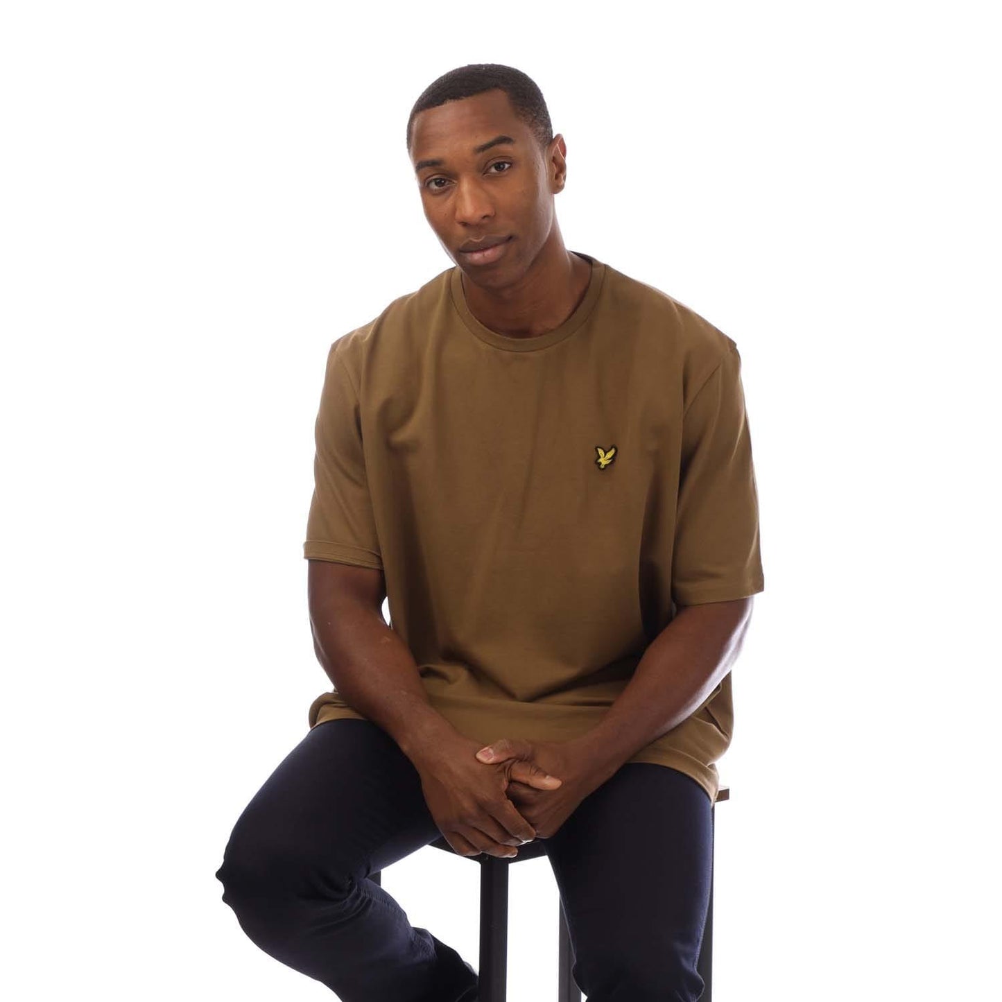 Brown - Lifestyle - Lyle & Scott Mens Pique T-Shirt