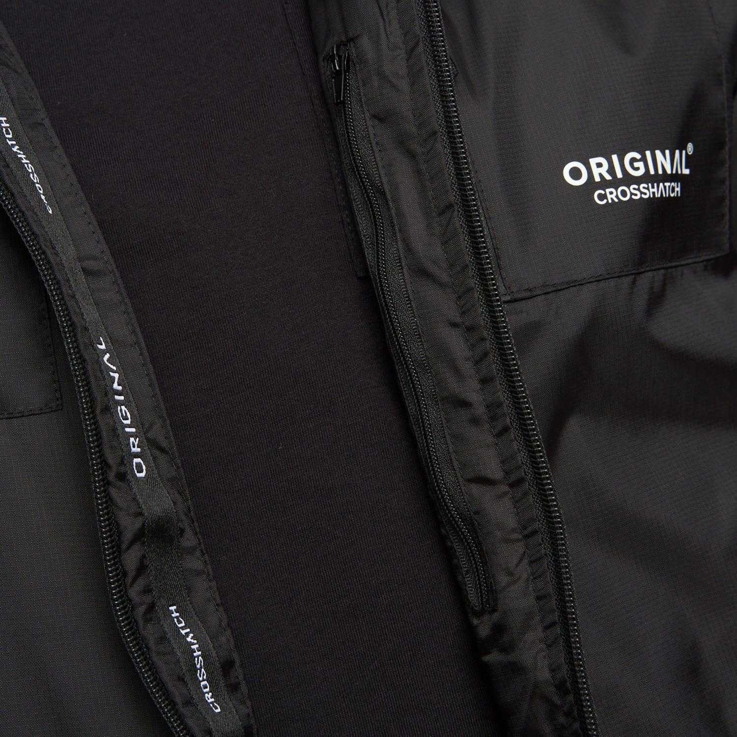 Black - Lifestyle - Crosshatch Mens Utilate Jacket