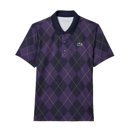 Purple - Front - Lacoste Womens-Ladies UV Protection Regular Golf Polo Shirt