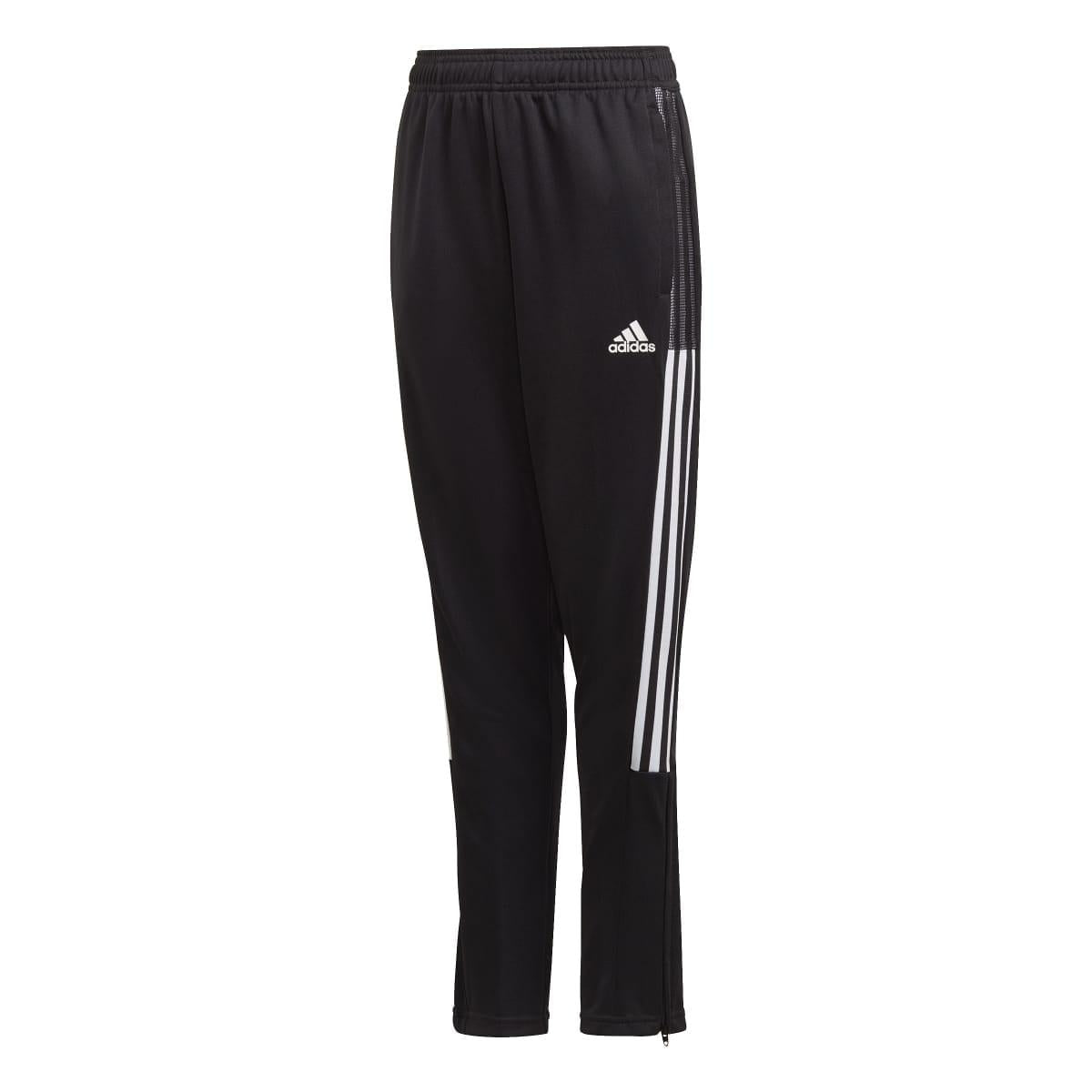 Black - Front - Adidas Childrens-Kids Tiro 21 Jogging Bottoms