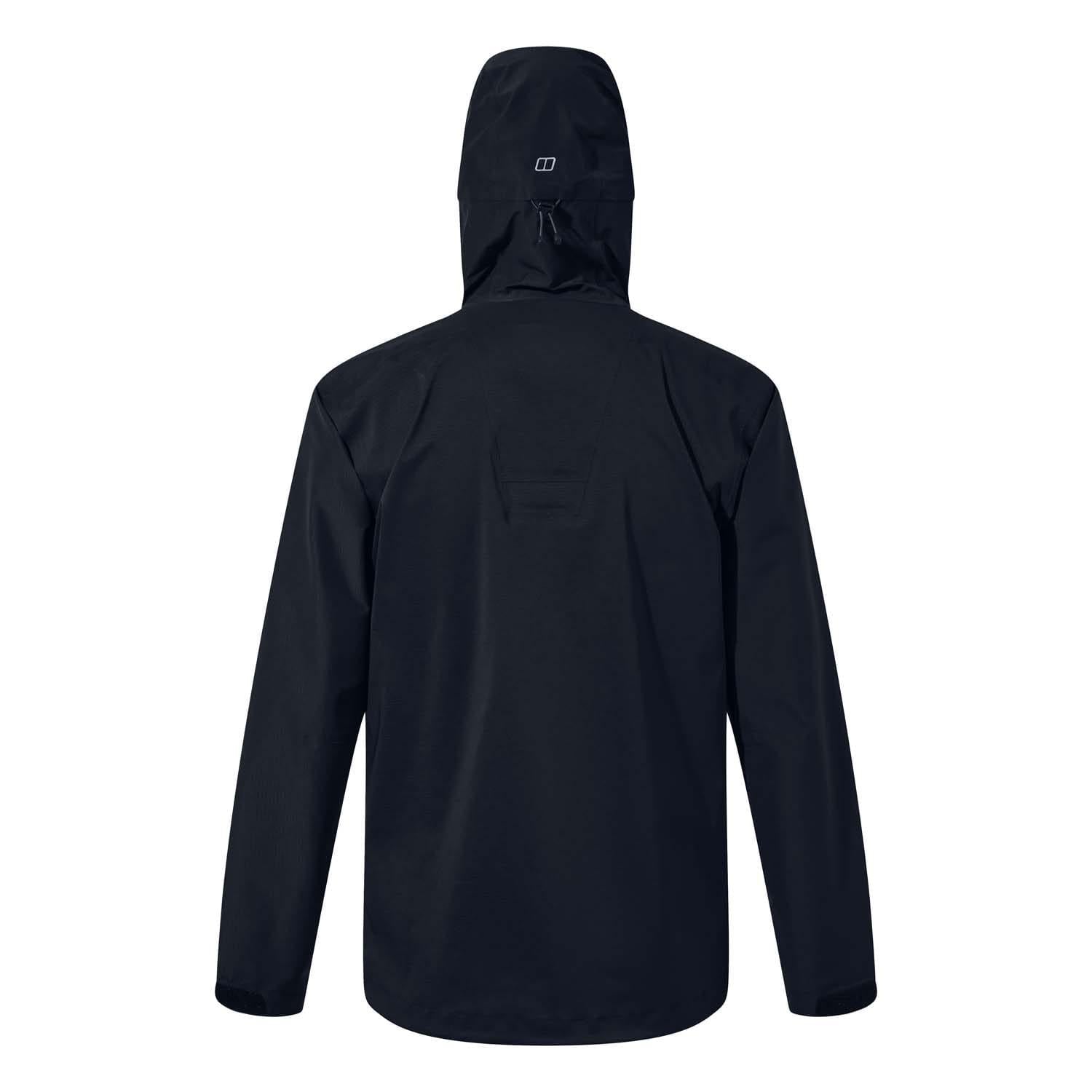 Black - Back - Berghaus Mens Truda Flex Waterproof Jacket