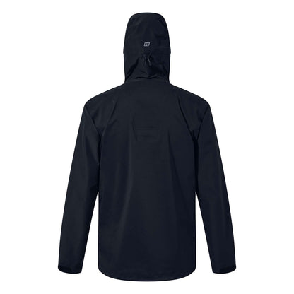 Black - Back - Berghaus Mens Truda Flex Waterproof Jacket