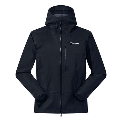 Black - Front - Berghaus Mens Truda Flex Waterproof Jacket