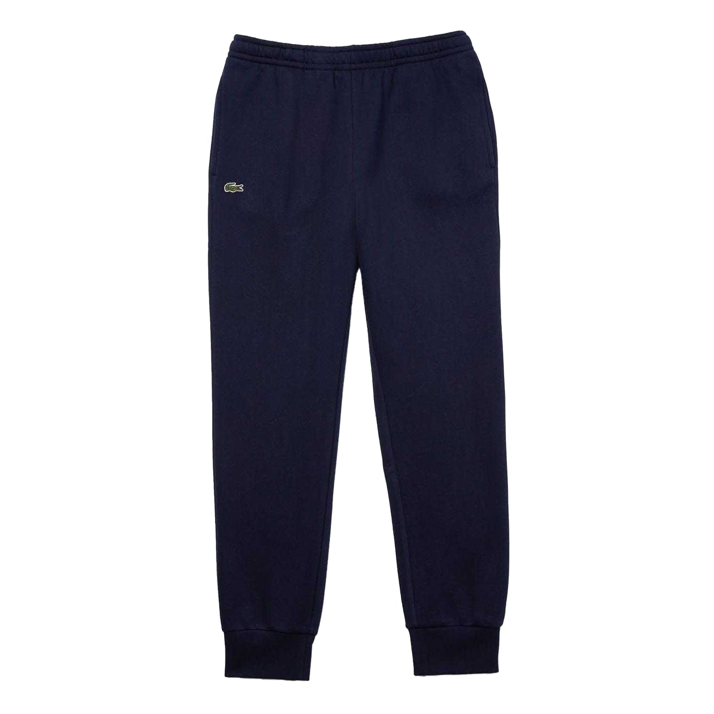 Navy - Front - Lacoste Mens Fleece Sports Tennis Jogging Bottoms