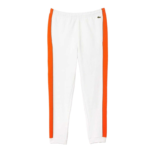 White-Orange - Front - Lacoste Mens Tapered Leg Jogging Bottoms