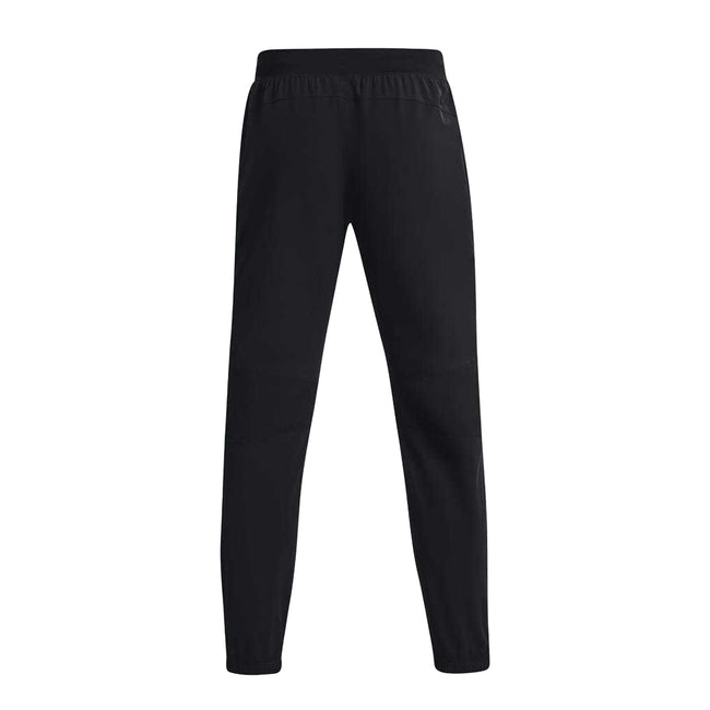 Black - Back - Under Armour Mens Woven Jogging Bottoms