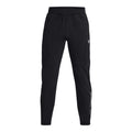 Black - Front - Under Armour Mens Woven Jogging Bottoms