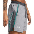 Grey - Pack Shot - Under Armour Mens Launch Shorts