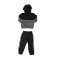 Black - Back - Adidas Childrens-Kids Badge Of Sport Full Zip Tracksuit