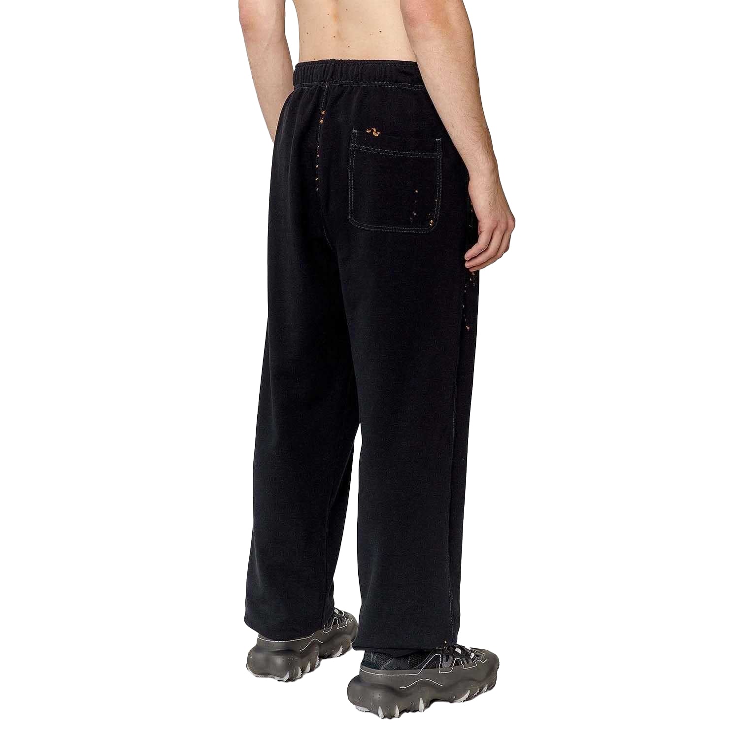 Black - Back - Diesel Mens P-Marky-Pock Trousers