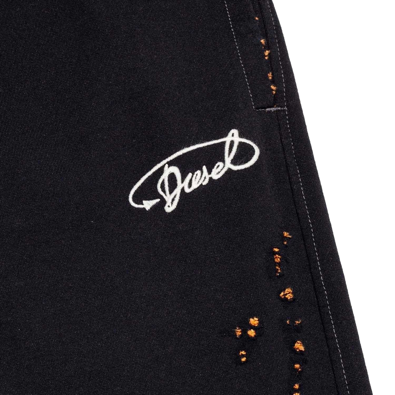 Black - Side - Diesel Mens P-Marky-Pock Trousers