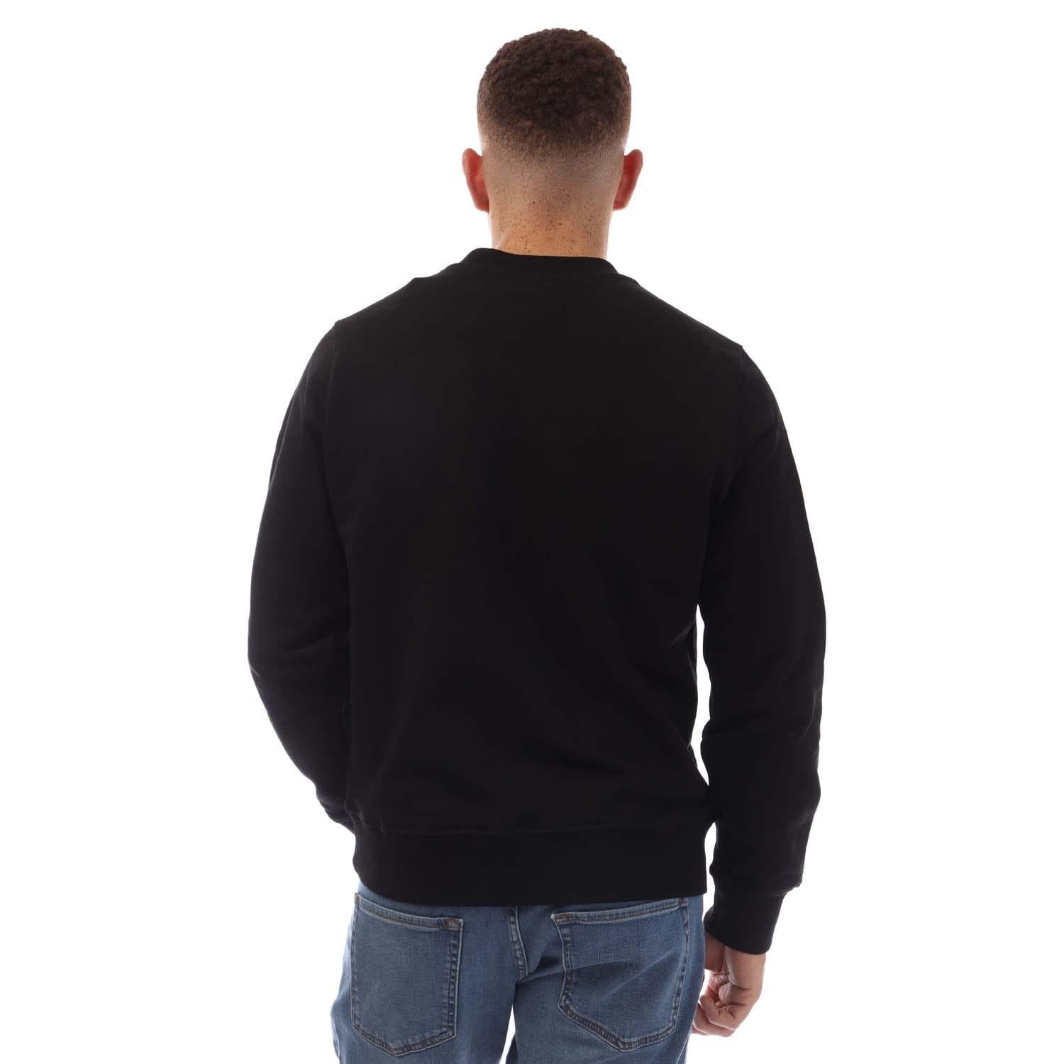 Black - Back - Diesel Mens S-Ginn-N Sweatshirt