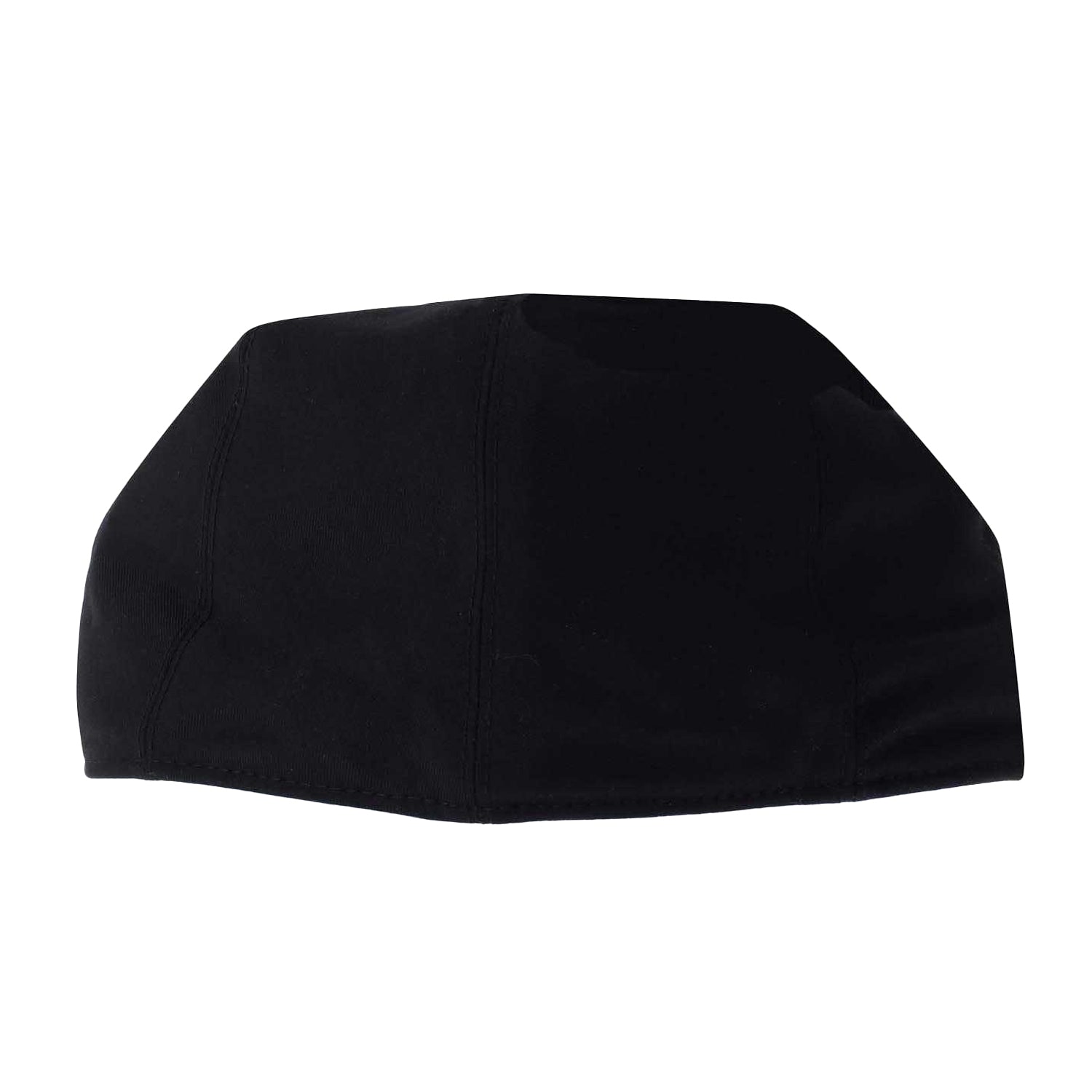 Black - Back - Boss Mens Stefaan Flat Cap