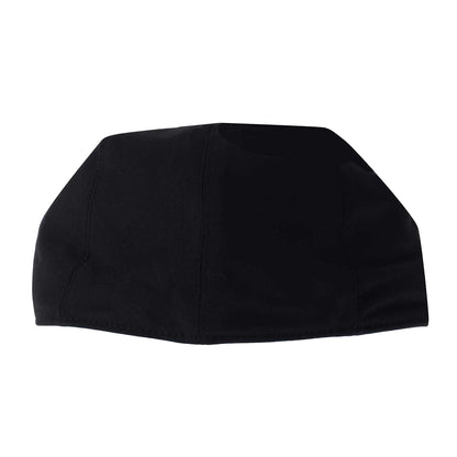 Black - Back - Boss Mens Stefaan Flat Cap