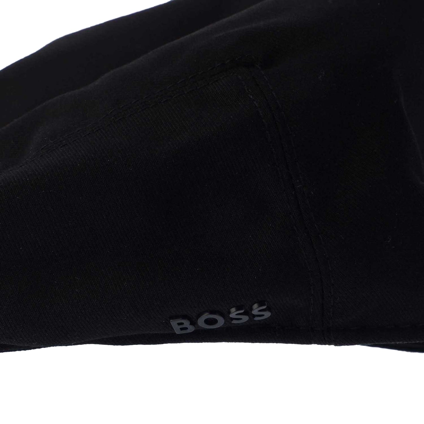 Black - Lifestyle - Boss Mens Stefaan Flat Cap