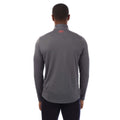 Grey - Back - Under Armour Mens Tech Quarter Zip Top