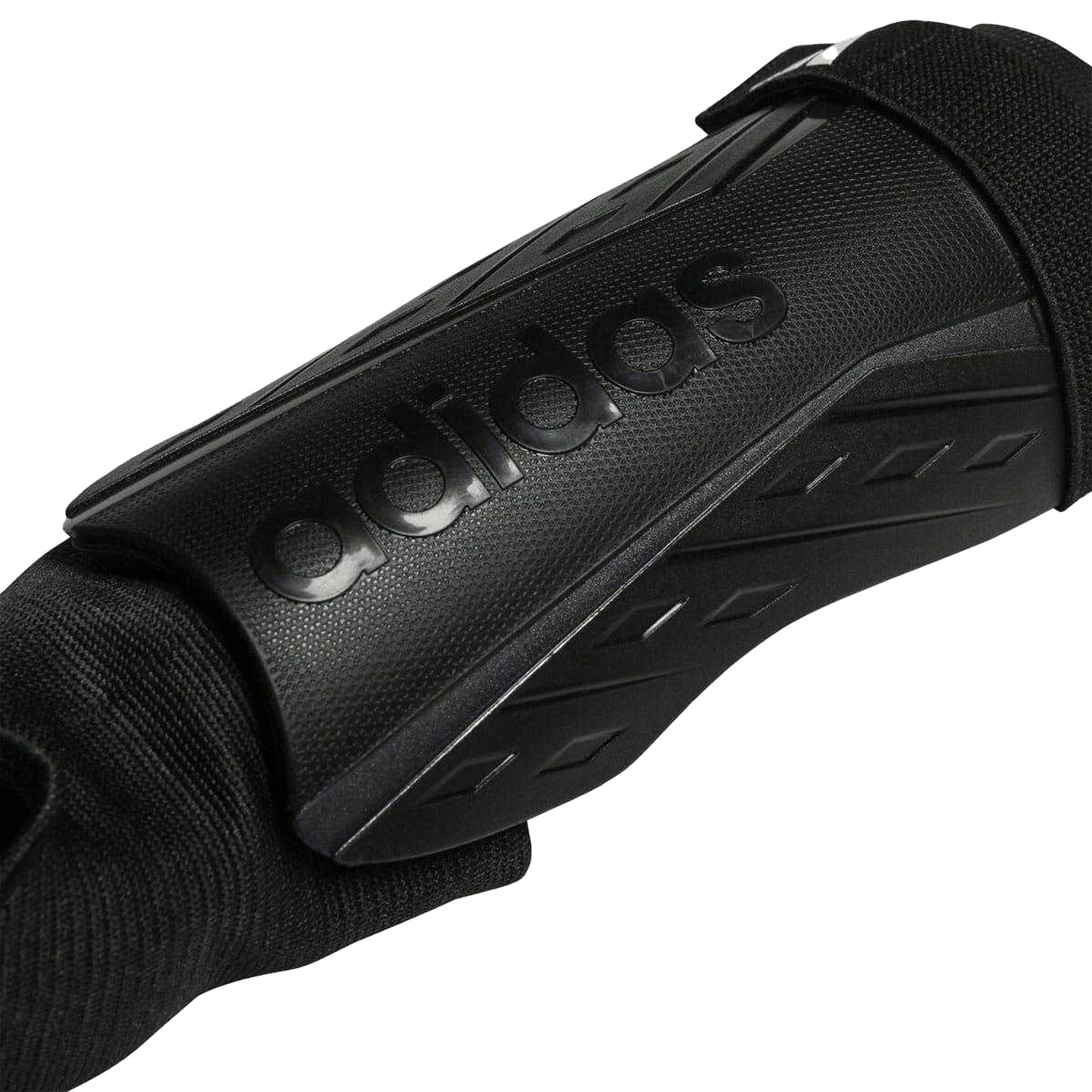 Black - Back - Adidas Childrens-Kids Tiro Match Shin & Ankle Guards
