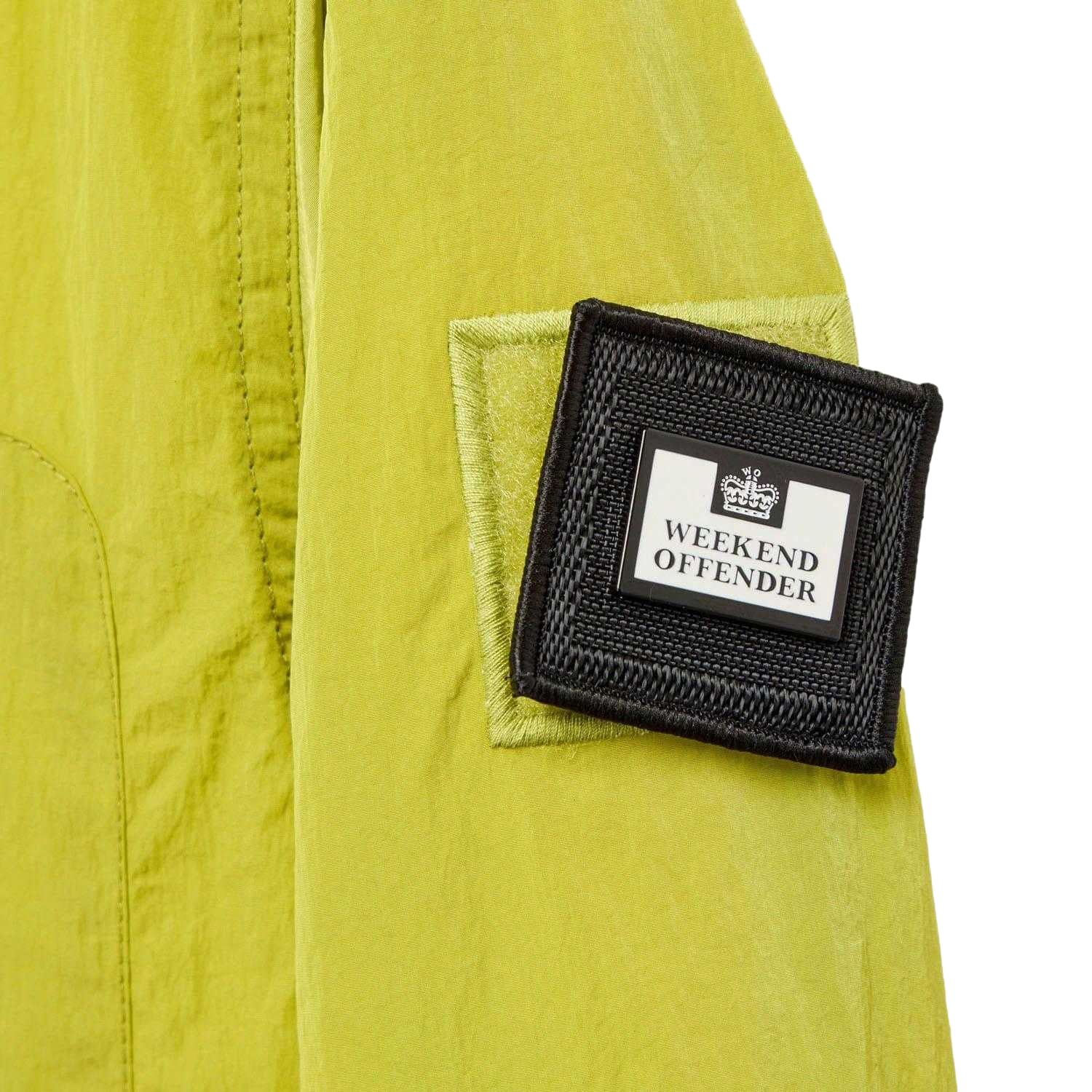 Lime - Pack Shot - Weekend Offender Mens Nicky Eyes Service Overshirt