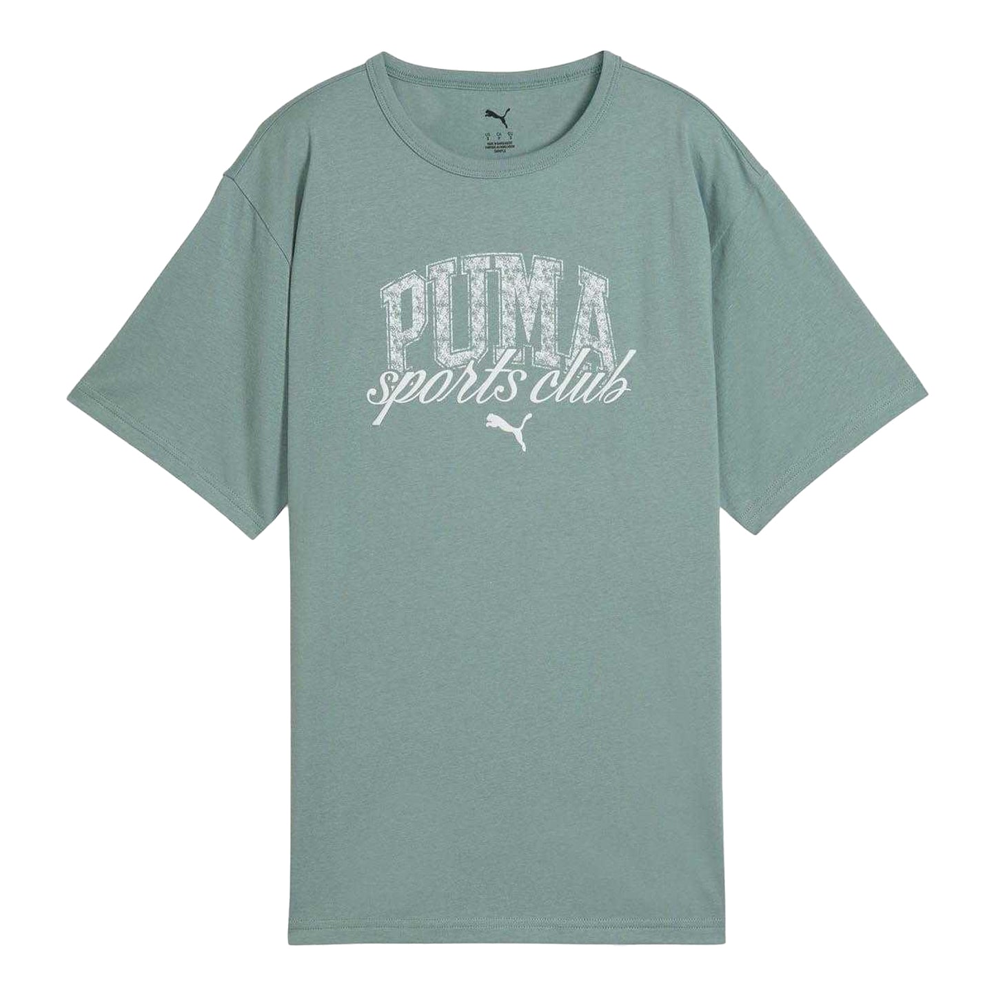 Green - Front - Puma Womens-Ladies Class Relaxed Fit T-Shirt