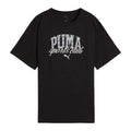 Black - Front - Puma Womens-Ladies Class Relaxed Fit T-Shirt