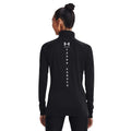 Black - Lifestyle - Under Armour Womens-Ladies Tech Reflective Half Zip Top