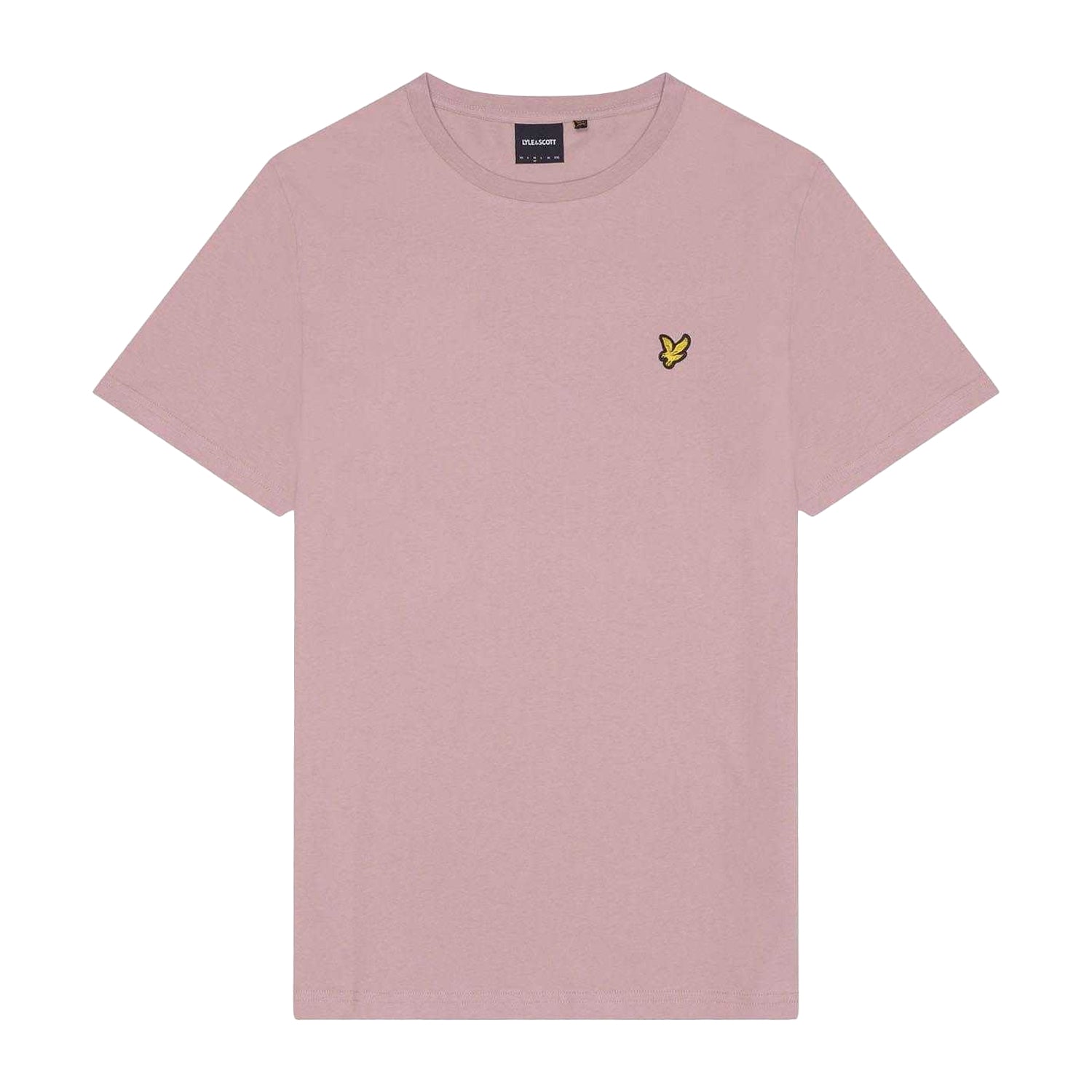 Pink - Front - Lyle & Scott Mens Plain T-Shirt
