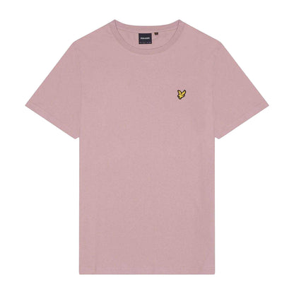 Pink - Front - Lyle & Scott Mens Plain T-Shirt