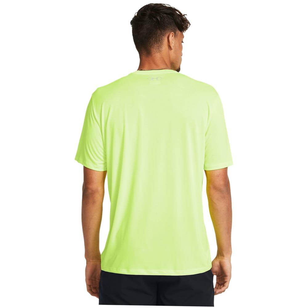 Yellow - Lifestyle - Under Armour Mens Tech Reflective Technical T-Shirt