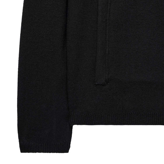 Black - Pack Shot - Weekend Offender Mens Enzo Full Zip Hoodie