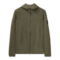 Green - Front - Weekend Offender Mens Enzo Full Zip Hoodie
