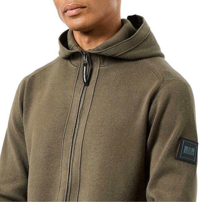 Green - Lifestyle - Weekend Offender Mens Enzo Full Zip Hoodie