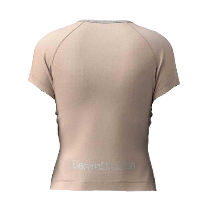 Pink - Back - Diesel Womens-Ladies T-Vincie Slim T-Shirt