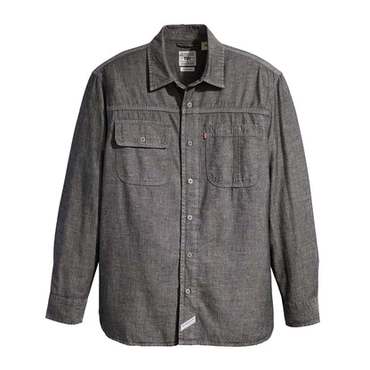 Black - Front - Levis Mens Auburn Shirt