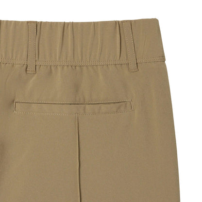 Brown - Side - Lacoste Womens-Ladies Stretch Sport Golf Trousers