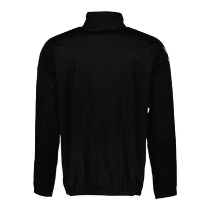 Black - Back - Hummel Childrens-Kids Quarter Zip Sweatshirt