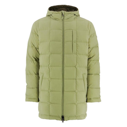 Green - Side - Jott Mens Hamilton Grand Froid Reversible Parka