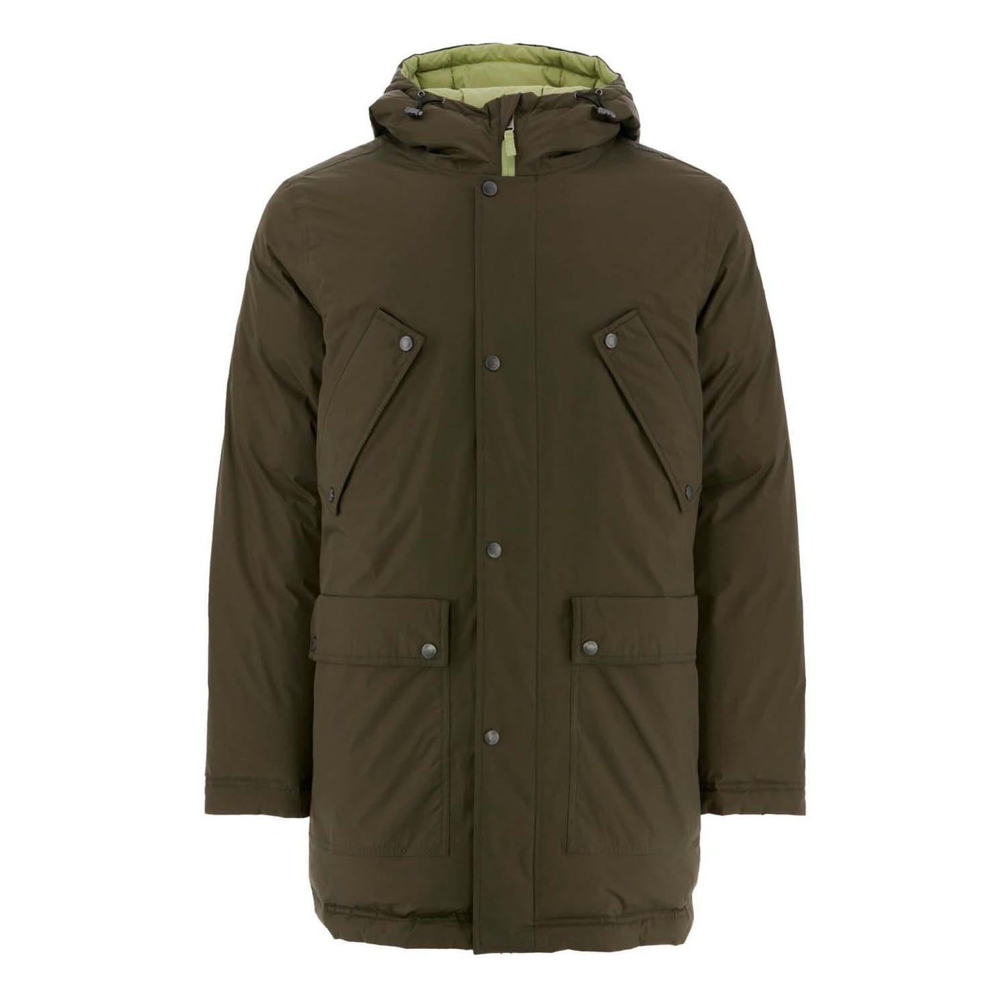 Green - Front - Jott Mens Hamilton Grand Froid Reversible Parka